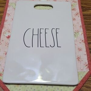 Rae Dunn White Cheese Board